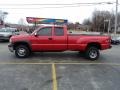2001 Victory Red Chevrolet Silverado 3500 LT Extended Cab 4x4 Dually #76987603