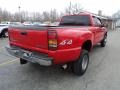 2001 Victory Red Chevrolet Silverado 3500 LT Extended Cab 4x4 Dually  photo #3