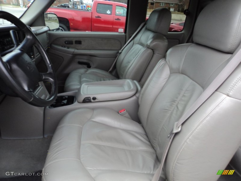 Medium Gray Interior 2001 Chevrolet Silverado 3500 LT Extended Cab 4x4 Dually Photo #76990647