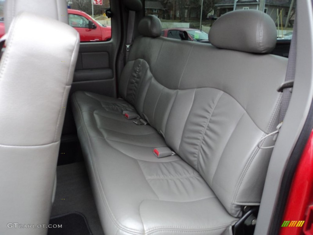 Medium Gray Interior 2001 Chevrolet Silverado 3500 LT Extended Cab 4x4 Dually Photo #76990667