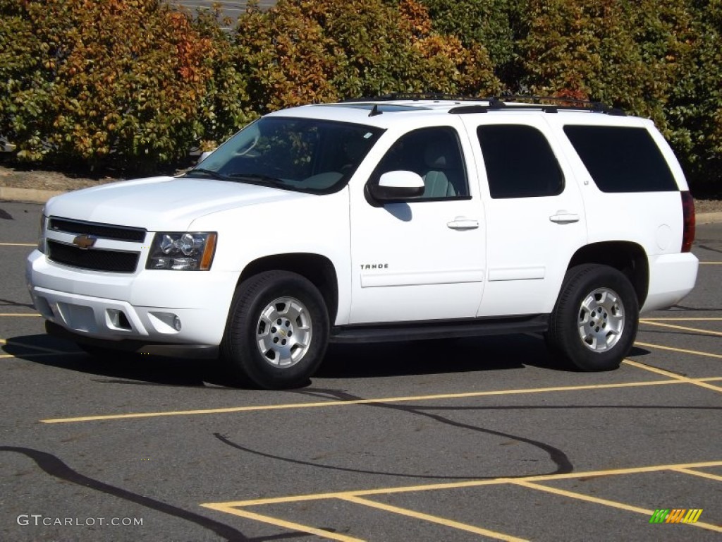 Summit White 2012 Chevrolet Tahoe LT Exterior Photo #76990729
