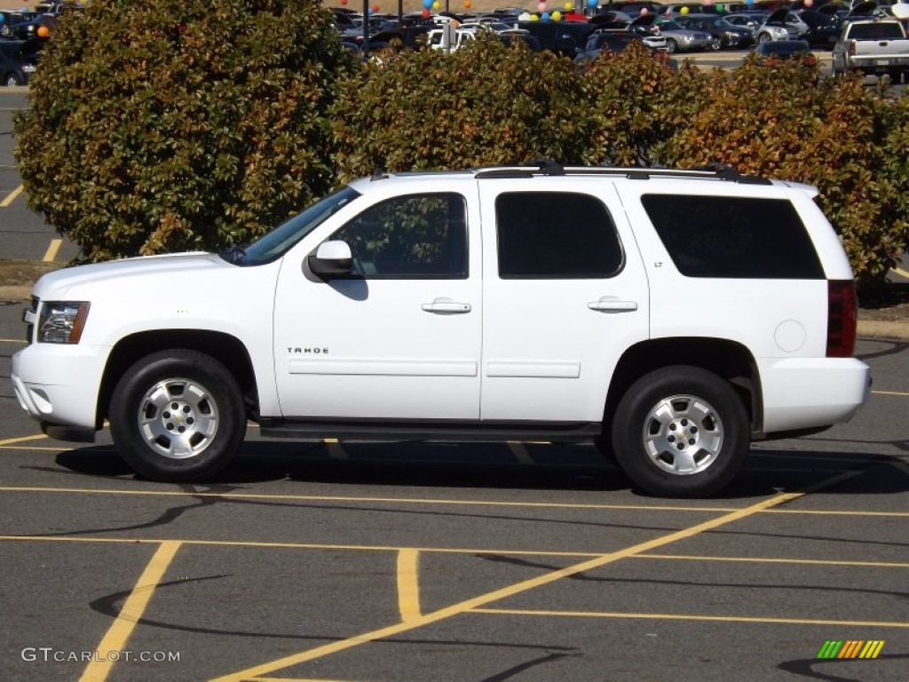 Summit White 2012 Chevrolet Tahoe LT Exterior Photo #76990779