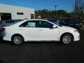 2013 Super White Toyota Camry LE  photo #2