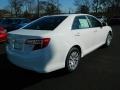 2013 Super White Toyota Camry LE  photo #3