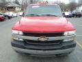 2001 Victory Red Chevrolet Silverado 3500 LT Extended Cab 4x4 Dually  photo #24