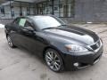 Obsidian Black 2013 Lexus IS 250 C Convertible Exterior