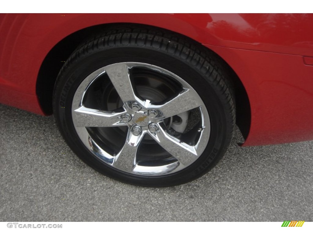 2010 Camaro LS Coupe - Victory Red / Black photo #14