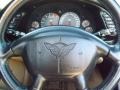 2002 Chevrolet Corvette Light Oak Interior Steering Wheel Photo