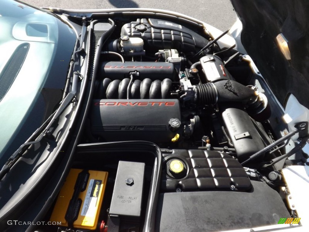 2002 Chevrolet Corvette Convertible 5.7 Liter OHV 16 Valve LS1 V8 Engine Photo #76992000