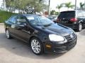 2010 Black Volkswagen Jetta Wolfsburg Edition Sedan  photo #7