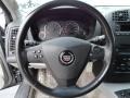 2005 Cadillac CTS Light Gray Interior Steering Wheel Photo