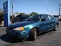 Dark Tropic Teal Metallic 2002 Pontiac Grand Am SE Sedan Exterior