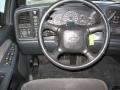 Graphite 2002 Chevrolet Silverado 2500 LS Crew Cab 4x4 Steering Wheel