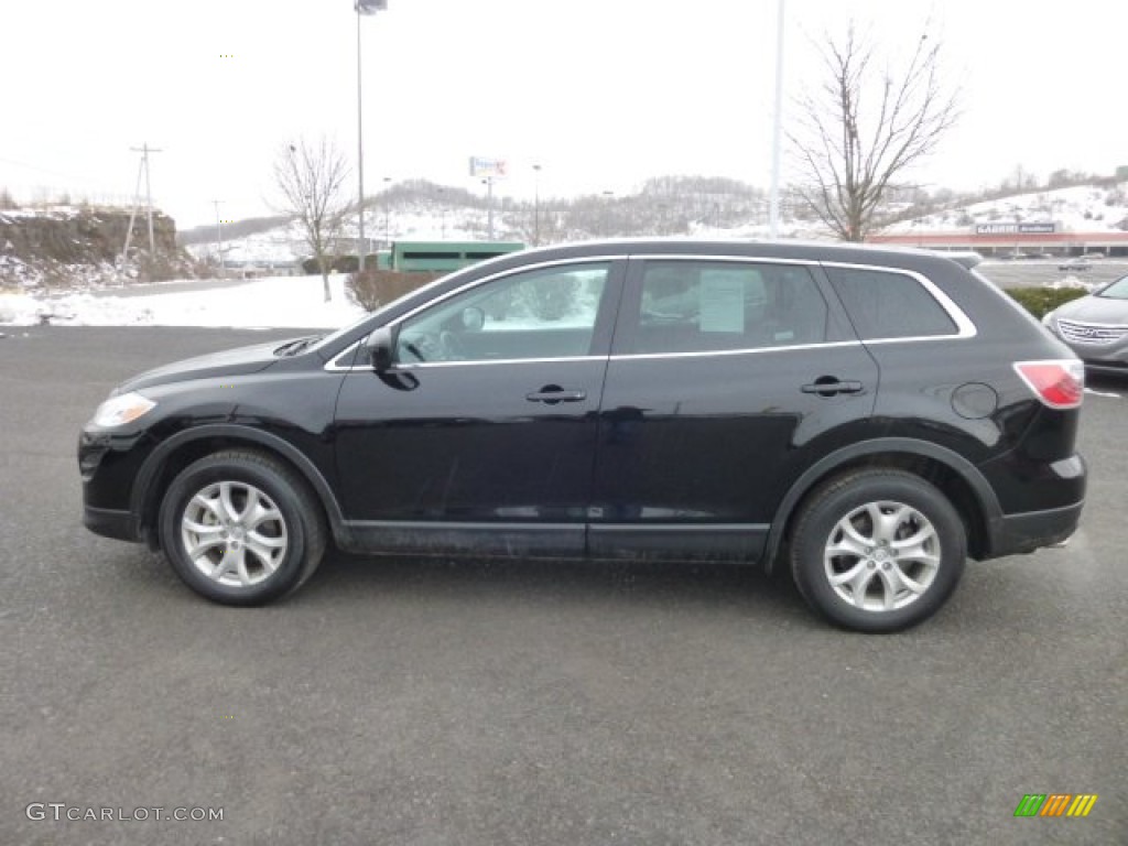 Brilliant Black 2012 Mazda CX-9 Touring AWD Exterior Photo #76993683