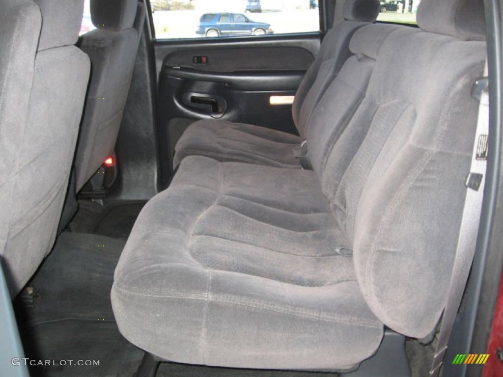 2002 Chevrolet Silverado 2500 LS Crew Cab 4x4 Rear Seat Photo #76993728