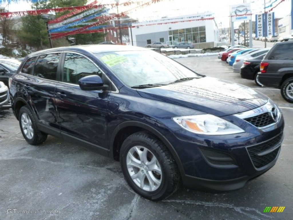 Stormy Blue Mica 2012 Mazda CX-9 Touring AWD Exterior Photo #76994742