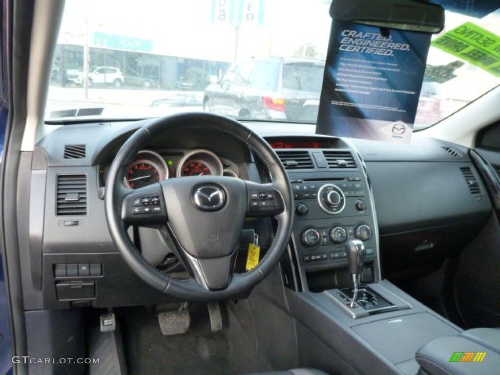 2012 Mazda CX-9 Touring AWD Black Dashboard Photo #76994808