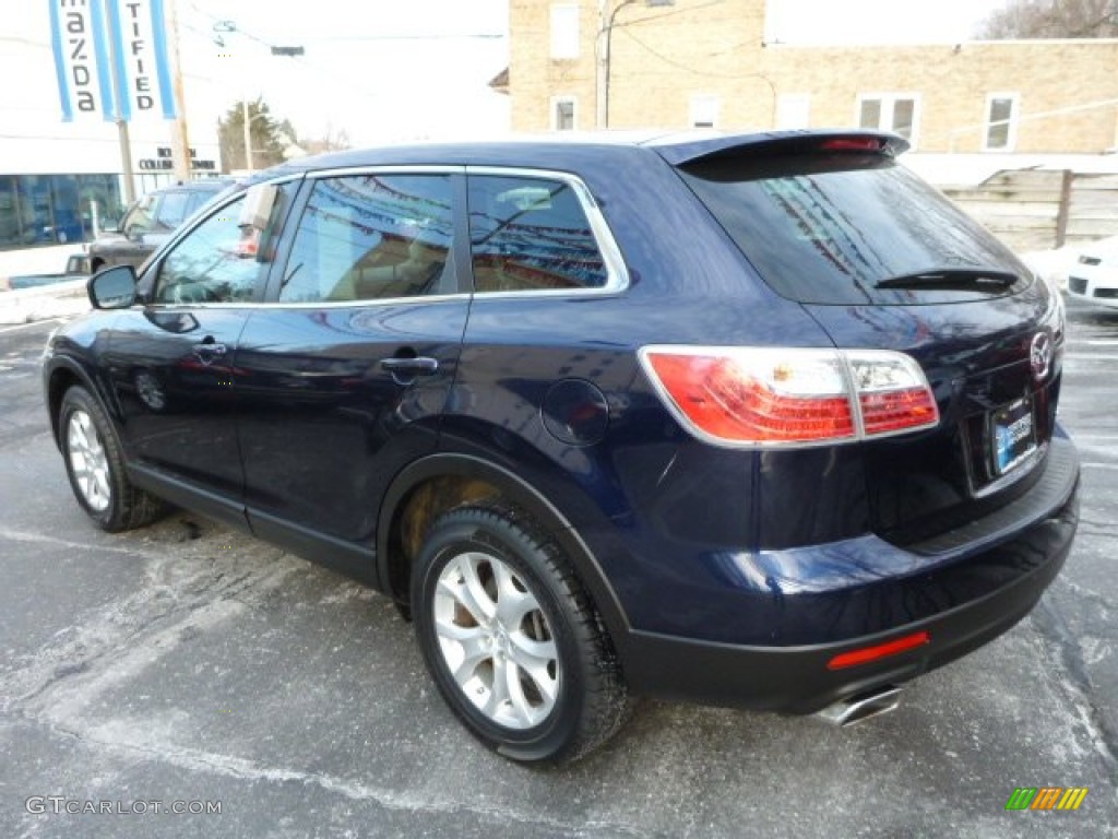 Stormy Blue Mica 2012 Mazda CX-9 Touring AWD Exterior Photo #76994895