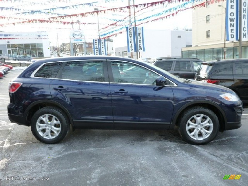 Stormy Blue Mica 2012 Mazda CX-9 Touring AWD Exterior Photo #76994957