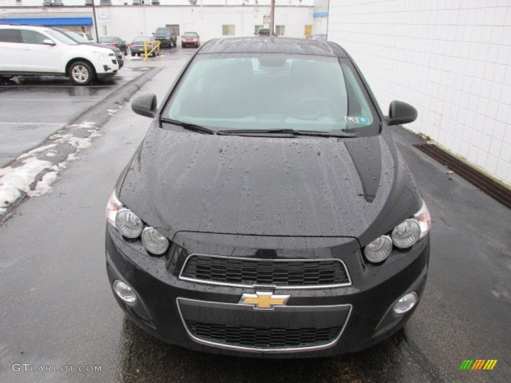 2012 Sonic LTZ Hatch - Black / Jet Black/Dark Titanium photo #4