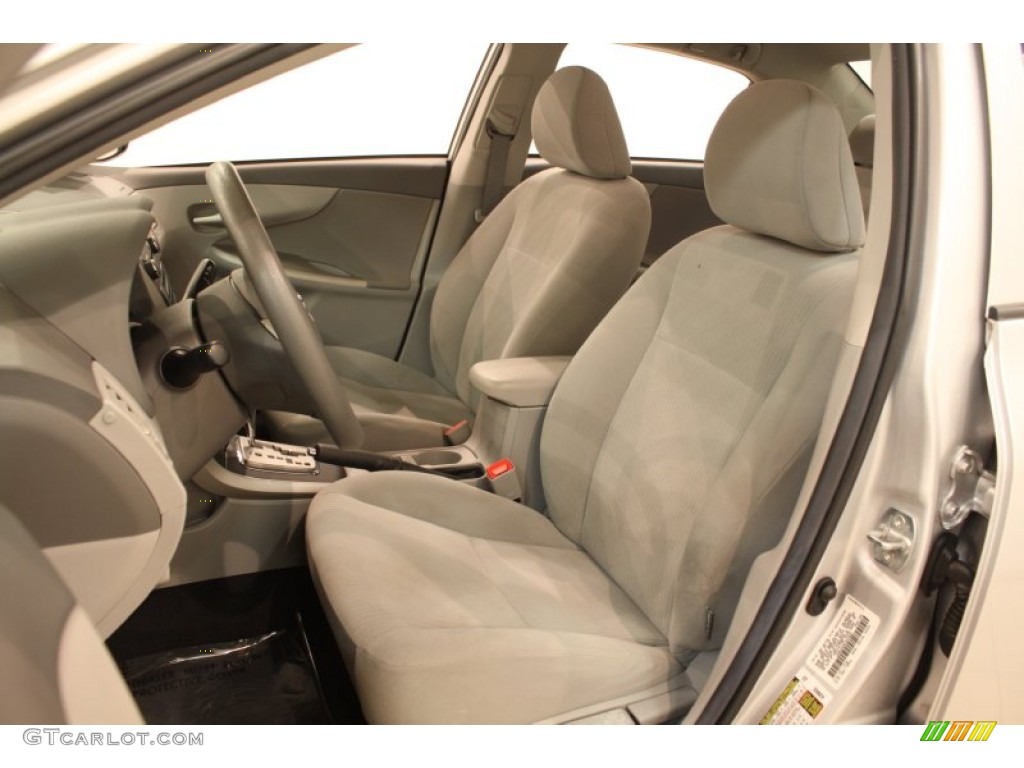 Ash Interior 2010 Toyota Corolla LE Photo #76995151