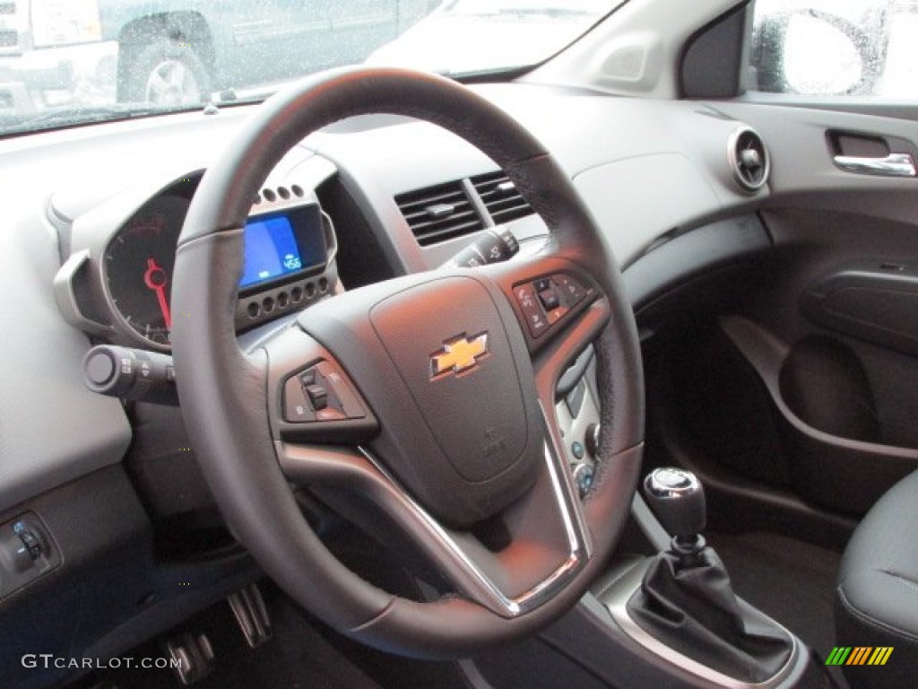 2012 Sonic LTZ Hatch - Black / Jet Black/Dark Titanium photo #12