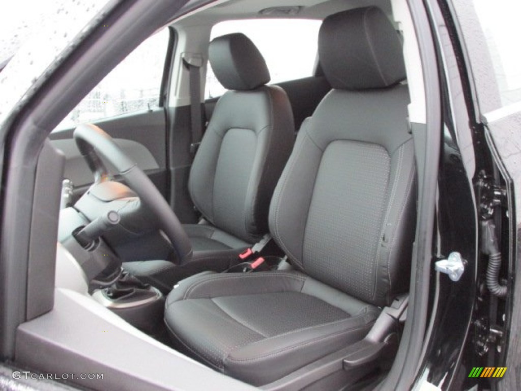 2012 Sonic LTZ Hatch - Black / Jet Black/Dark Titanium photo #13