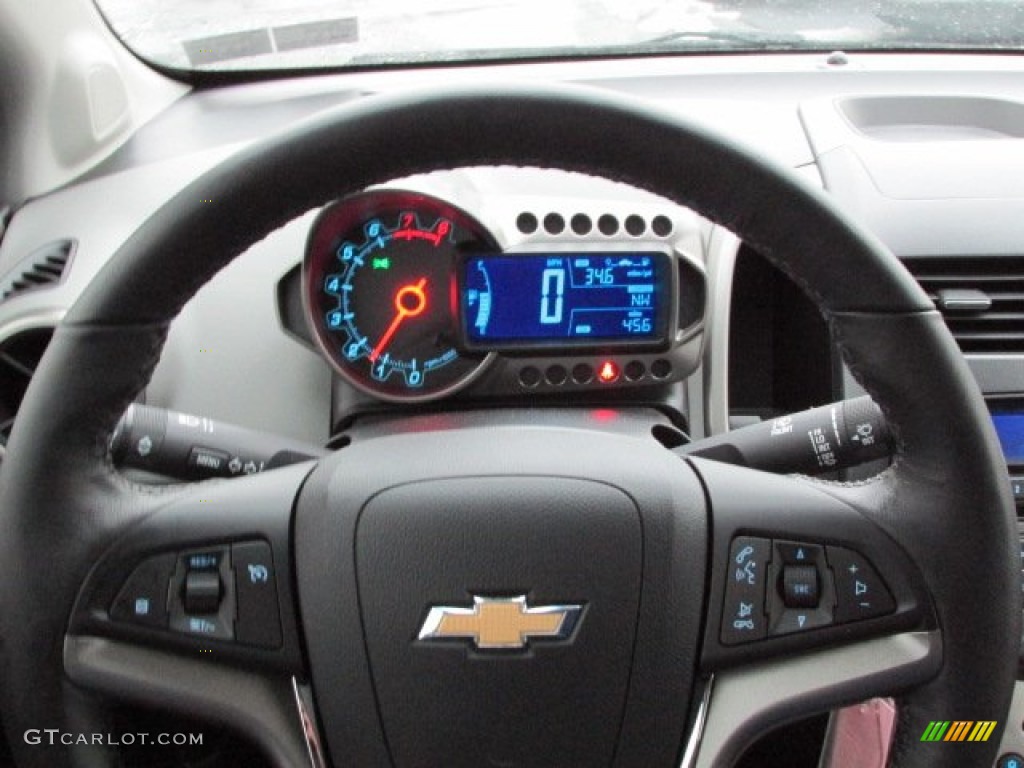 2012 Sonic LTZ Hatch - Black / Jet Black/Dark Titanium photo #18