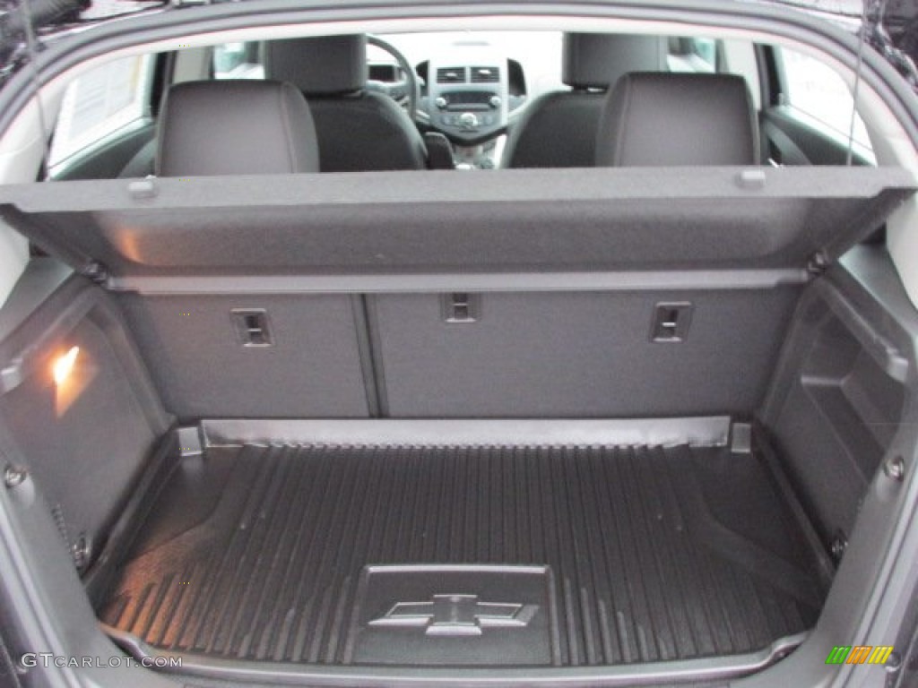 2012 Sonic LTZ Hatch - Black / Jet Black/Dark Titanium photo #20