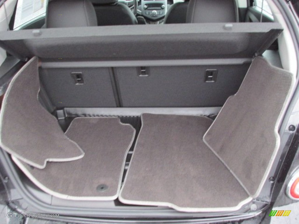 2012 Sonic LTZ Hatch - Black / Jet Black/Dark Titanium photo #21