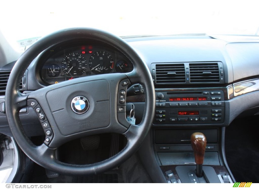 1999 3 Series 323i Sedan - Titanium Silver Metallic / Black photo #19