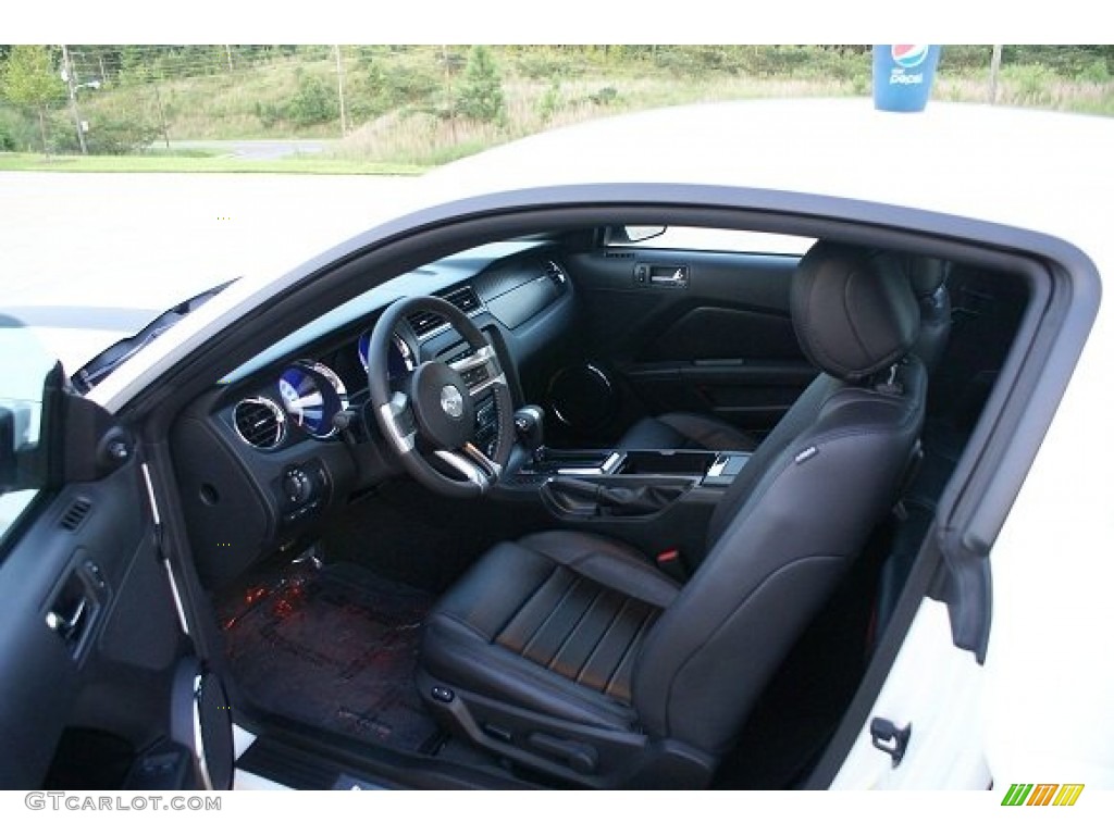 Charcoal Black/Carbon Black Interior 2012 Ford Mustang GT Premium Coupe Photo #76995958
