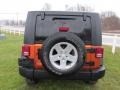 2011 Mango Tango Pearl Jeep Wrangler Unlimited Sport S 4x4  photo #8