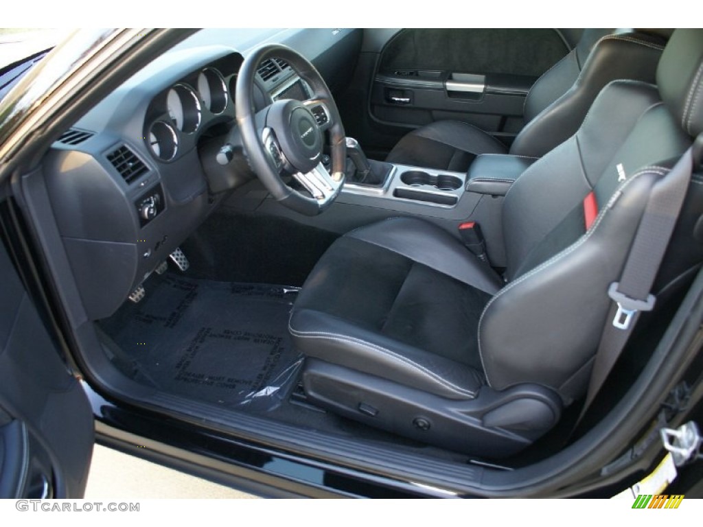 Dark Slate Gray Interior 2012 Dodge Challenger SRT8 392 Photo #76996551