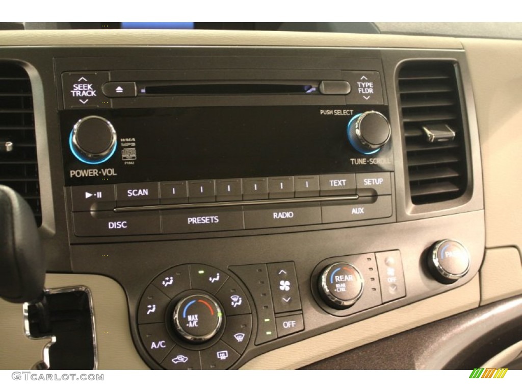 2011 Toyota Sienna LE Audio System Photos