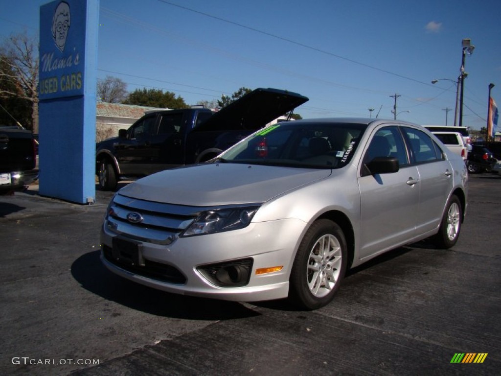 2011 Fusion S - Ingot Silver Metallic / Medium Light Stone photo #1