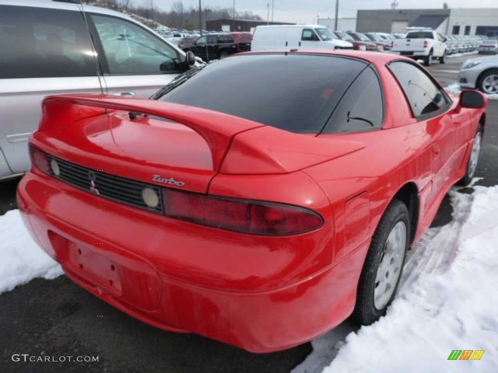 1999 3000GT Coupe - Caracus Red / Black photo #2