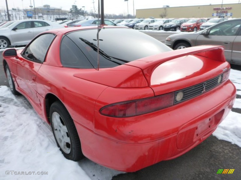 1999 3000GT Coupe - Caracus Red / Black photo #4
