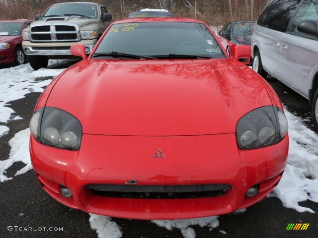 1999 3000GT Coupe - Caracus Red / Black photo #6