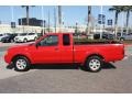 2002 Aztec Red Nissan Frontier XE King Cab  photo #5