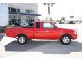 2002 Aztec Red Nissan Frontier XE King Cab  photo #6