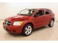 Inferno Red Crystal Pearl 2010 Dodge Caliber SXT Exterior