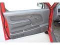 Gray 2002 Nissan Frontier XE King Cab Door Panel