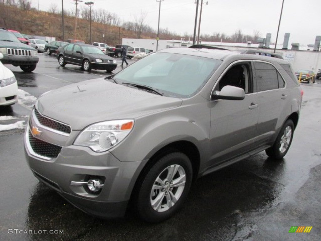 Graystone Metallic 2012 Chevrolet Equinox LT AWD Exterior Photo #76997709