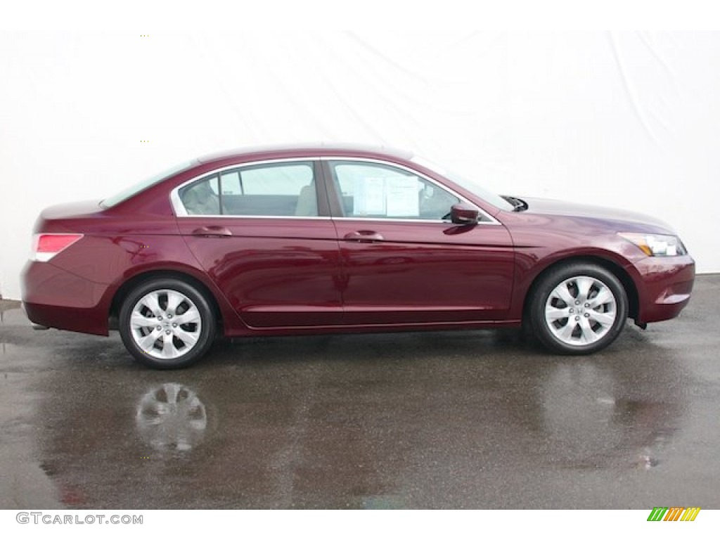 Basque Red Pearl 2010 Honda Accord EX Sedan Exterior Photo #76998669