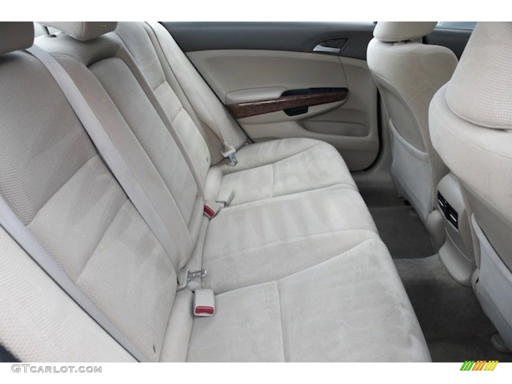 2010 Honda Accord EX Sedan Rear Seat Photo #76998822
