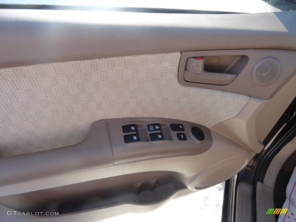 2008 Sportage LX - Smokey Brown Metallic / Beige photo #3