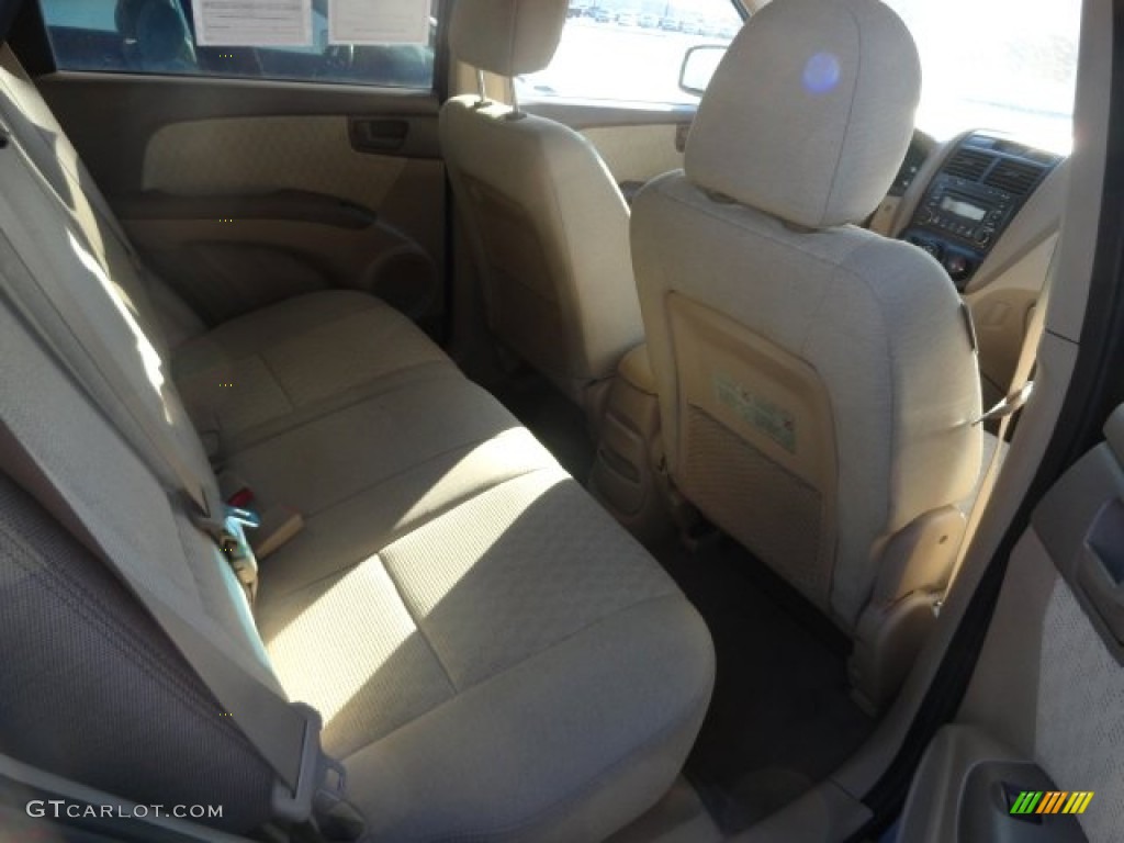 2008 Sportage LX - Smokey Brown Metallic / Beige photo #9