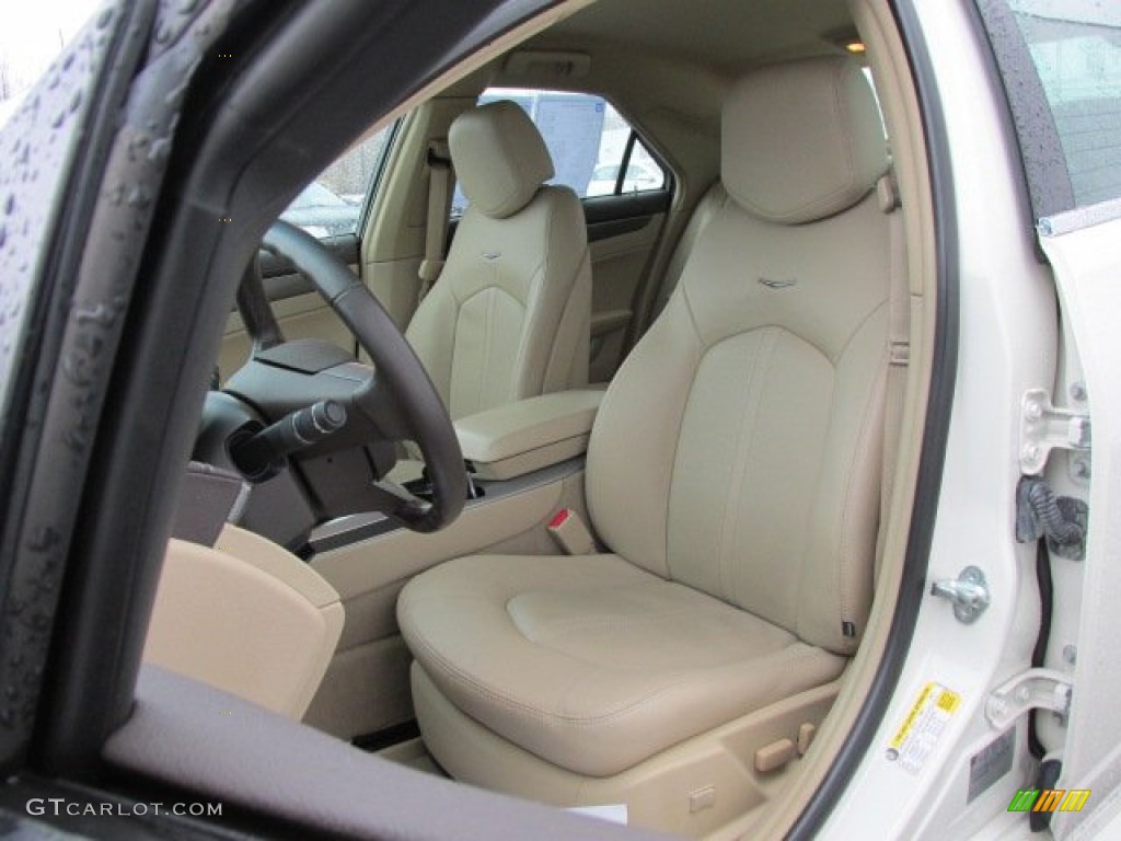 Cashmere/Cocoa Interior 2013 Cadillac CTS 4 3.6 AWD Sedan Photo #76999046