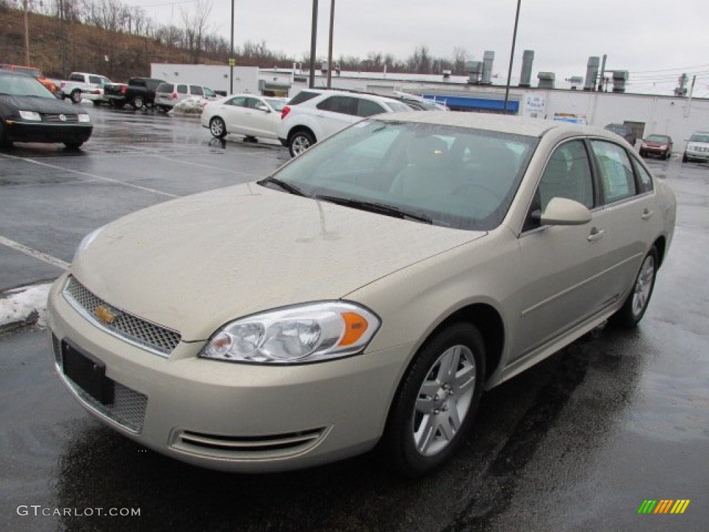 Gold Mist Metallic 2012 Chevrolet Impala LT Exterior Photo #76999429